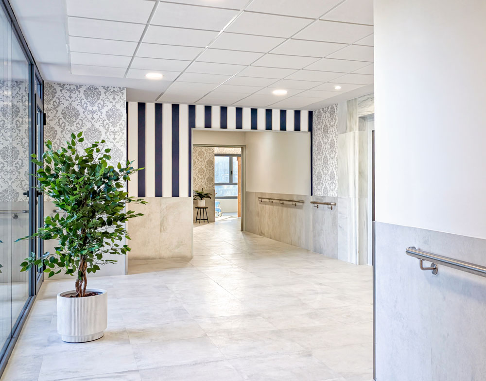 Residencia Gandía, equipamiento de Obra nueva de residencia para personas mayores por Raices Arquitectura por Raices estudio de Arquitectura