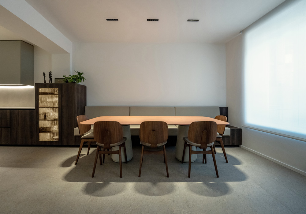 Casa Lienzo, Zaragoza. Reforma interior de vivienda realizada por el estudio Raíces Estudio de Arquitectura