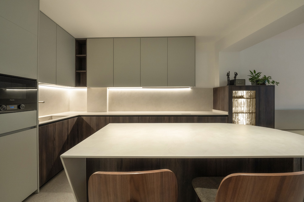 Casa Lienzo, Zaragoza. Reforma interior de vivienda realizada por el estudio Raíces Estudio de Arquitectura